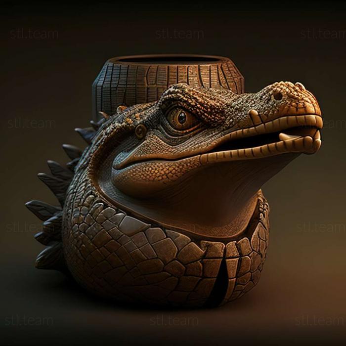 3D модель Крокодили стл (STL)